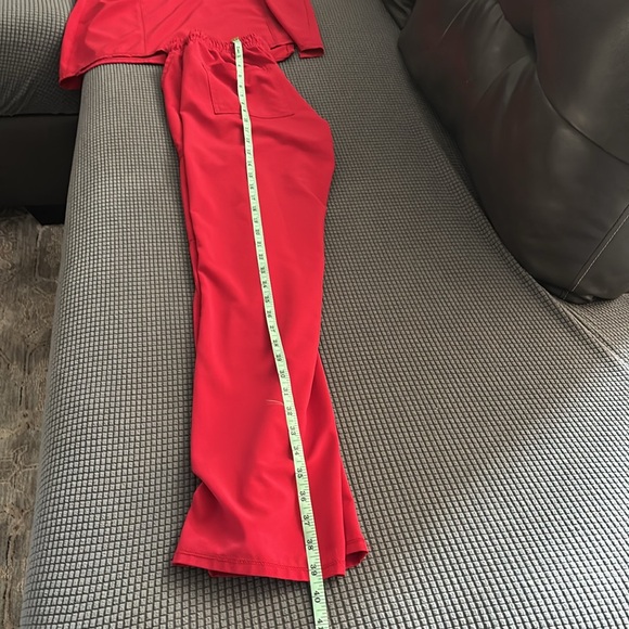 Red Scrub Set - Picture 6 of 7